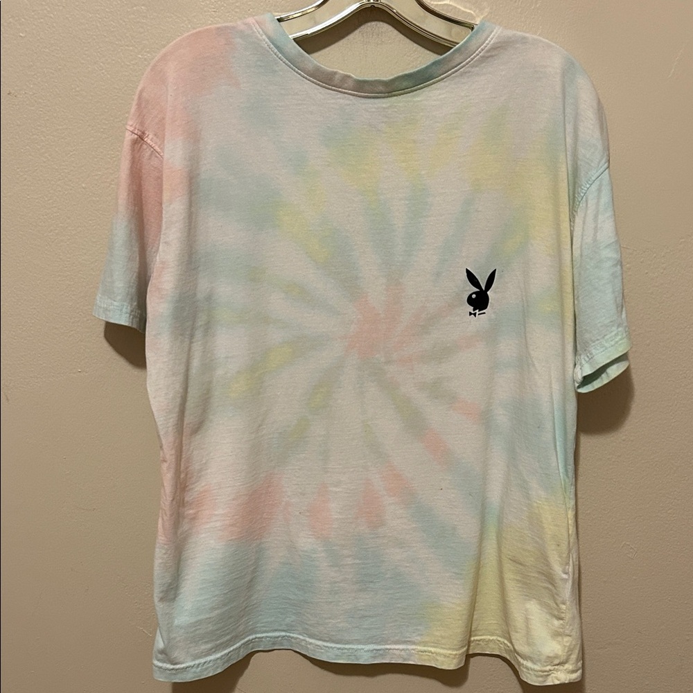PLAYBOY Pastel Tie-Dye Tee